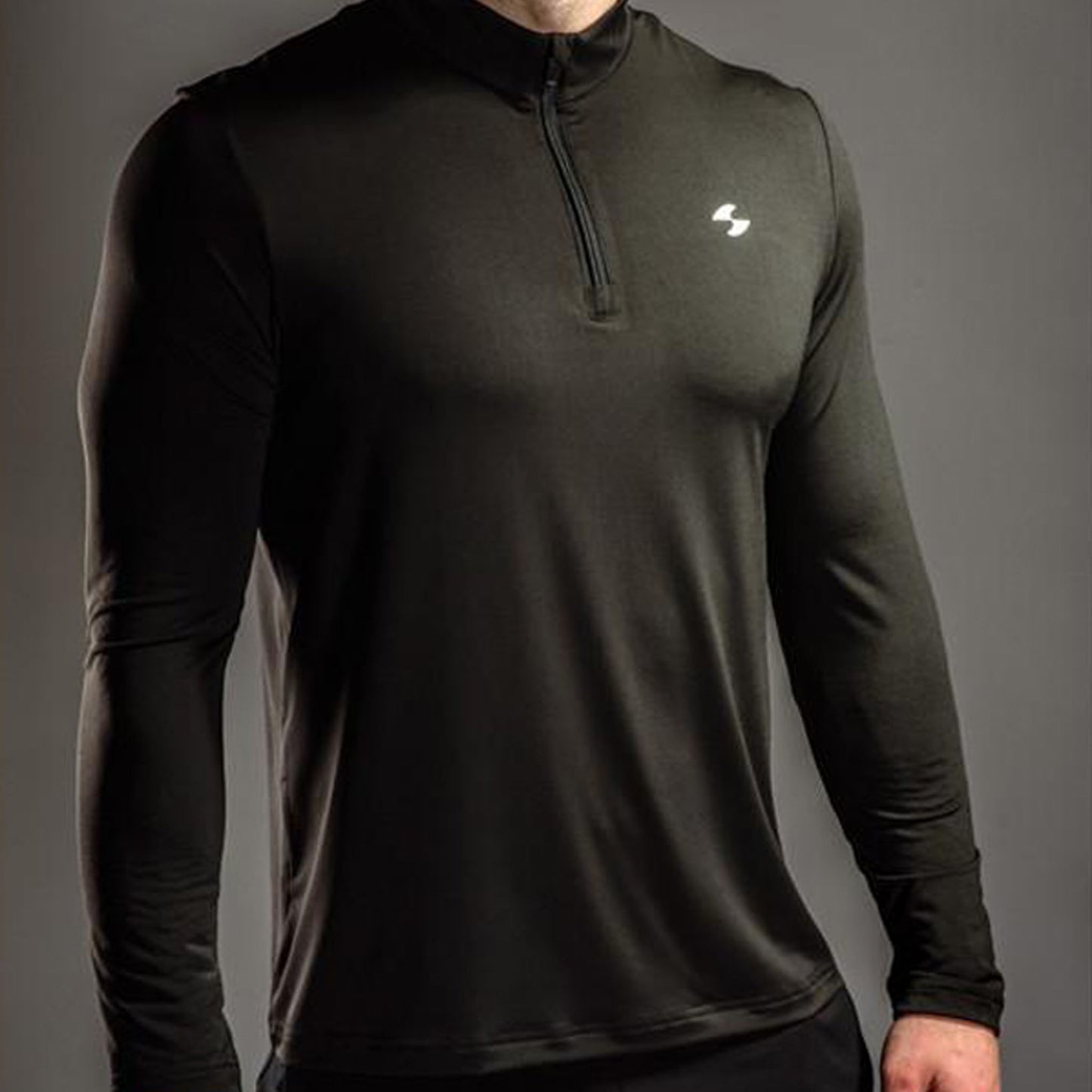 Storm 1/4 Zip Pullover (Black)